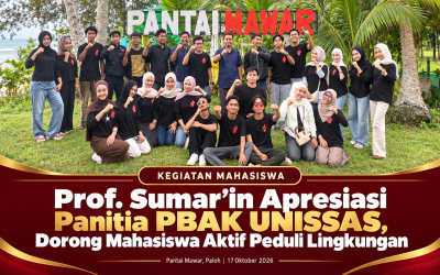 Prof. Sumar’in Apresiasi Panitia PBAK UNISSAS, Dorong Mahasiswa Aktif Peduli Lingkungan