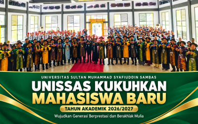 UNISSAS Kukuhkan Mahasiswa Baru Tahun Akademik 2026/2027, Rektor Tekankan Prestasi dan Akhlak Mulia