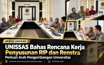 UNISSAS Bahas Rencana Kerja Penyusunan RIP dan Renstra, Perkuat Arah Pengembangan Universitas