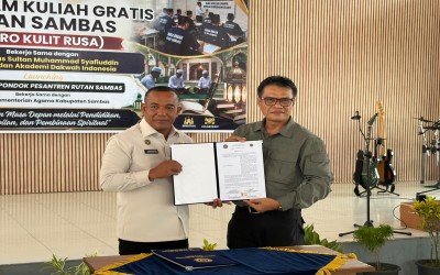 Perkuat Sinergi Kelembagaan, UNISSAS Teken MoU dengan Kanwil Direktorat Jenderal Pemasyarakatan Kalbar