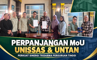 UNISSAS dan UNTAN Perpanjang MoU, Perkuat Sinergi dalam Pelaksanaan Tridarma Perguruan Tinggi