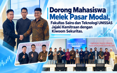 Dorong Mahasiswa Melek Pasar Modal, Fakultas Sains dan Teknologi UNISSAS Jajaki Kemitraan dengan Kiwoom Sekuritas