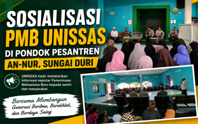 UNISSAS laksanakan Sosialisasi PMB di Pondok Pesantren An-Nur Sungai Duri