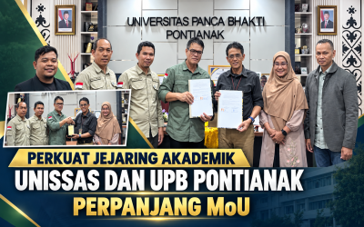 Perkuat Jejaring Akademik, UNISSAS dan UPB Pontianak Perpanjang MoU